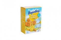 БИСКВИТИ БОРОВЕЦ БАНАН БЕБЕШКИ 100ГР*12
