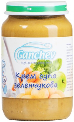 ЗЕЛЕНЧУКОВА КРЕМ СУПА 1ГОД. ПЮРЕ ГАНЧЕВ *6БР.